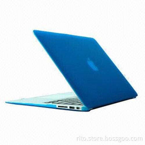 Light Blue Silicone Matte Hard Case for 13-inch New Launched MacBook Pro with Retina, 2013 Model